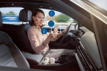 Un coche que vigila a los pasajeros mientras conduces: la IA Bosch
