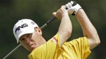 El estadounidense Chris Riley lidera el torneo de golf de Carolina del Norte