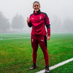 Vero Boquete debutó con el Milan con victoria y elogios