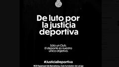 De luto por la justicia deportiva.