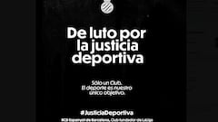 De luto por la justicia deportiva.