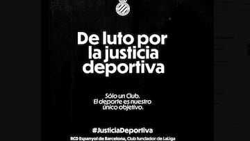 De luto por la justicia deportiva.