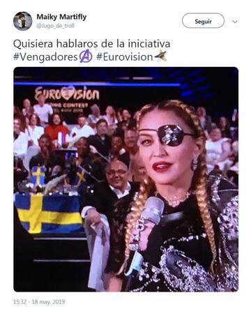 Los mejores memes de la gala de Eurovisión