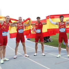 España se confirma al frente del medallero tras el segundo día