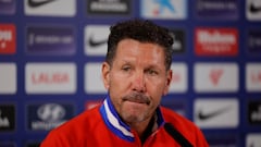 Simeone: “¿Raspadori? Ver cómo entrena no indica nada a una salida"