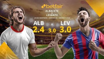 Albacete Balompié vs. Levante UD: alineaciones, horario, TV, estadísticas y pronósticos Segunda División