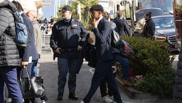 20/02/24 CHAMPIONS LEAGUE FC BARCELONA VIAJE LLEGADA A NAPOLES
PAISANO Lamine Yamal
