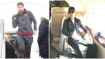 As&iacute; son los aviones privados de Messi y Cristiano.