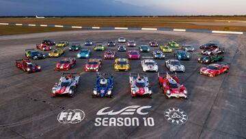 Los coches del WEC 2022 en Sebring.