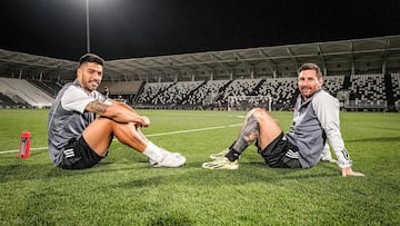 Tranquilidad para Messi y Suárez en Riyadh
