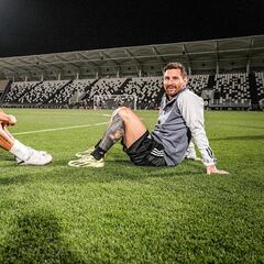 Tranquilidad en Arabia para Messi y Suárez antes de enfrentar a Al Hilal