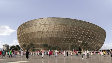 En el estadio de Lusail se jugará la final del Mundial 2022.