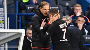 Tuchel refuses to rule out Mbappé punishment after touch-line stand-off