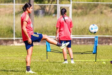 Así fue el último entrenamiento de la Selección Colombia Femenina ante de enfrentar en la cuarta jornada del Grupo A de la Copa América a Ecuador.