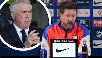 Preguntan a Simeone por la salida de Ancelotti del Madrid y deja estos 45″ que serán recordados