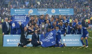 Leicester fue la revelación de la Premier League 2015/2016. Los Zorros terminaron con 81 puntos y con un Jamie Vary inspirado con el arco contrario al terminar con 24 unidades.