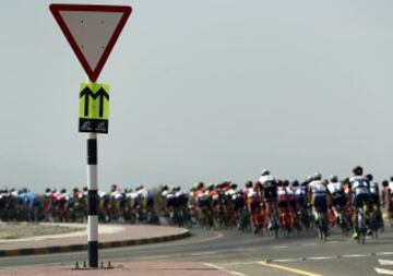 Primera etapa del Tour de Omán con final en Naseem Park