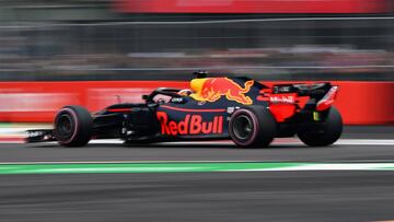 Daniel Ricciardo en México.