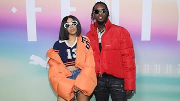 Cardi B y The Offset en Park Avenue Armory. NY. Septiembre 10, 2017.