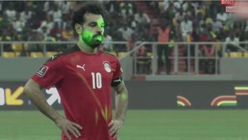 Lluvia de lasers contra Salah y Egipto