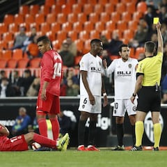 El Valencia presenta alegaciones por la amarilla a Parejo