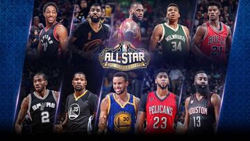 LeBron y Curry liderarán el All Star