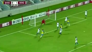 El golazo con que Luis Jiménez brilló en la Copa de Qatar