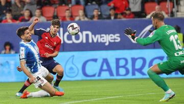 Abde fue el mejor del partido y pudo marcar.