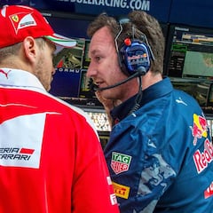Chris Horner: "Vettel no era así cuando pilotaba para nosotros"