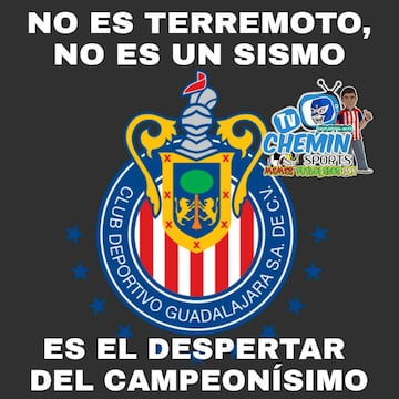 Los memes se rinden ante los triunfos de Chivas y América