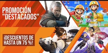 Ofertas Nintendo eShop: juegos de Switch con hasta el 75% de descuento