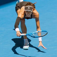 Muguruza, con molestias antes de Australia; Sharapova lesionada