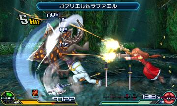 Captura de pantalla - Project X Zone 2 (3DS)