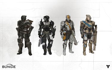 Galería de personajes de Destiny