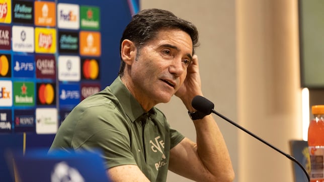 Marcelino: “Lo de que la Juve está en reconstrucción no nos lo creemos”