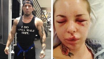 'War machine': cadena perpetua por intentar matar a su ex novia. Fotos: redes sociales