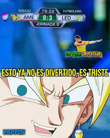 Los memes no perdonan al América tras caer ante León