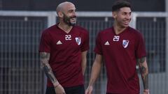 Con todo definido, River se entrenó en el Monumental