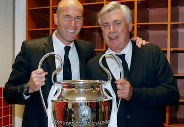 Zidane: en el mismo punto que Ancelotti antes de ser cesado