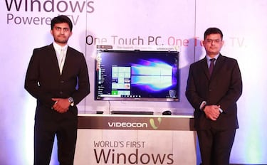 Videocon lleva Windows 10 a sus nuevas Smart TV