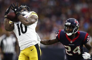 Pittsburgh Steelers dominan de principio a fin a unos heridos Houston Texans