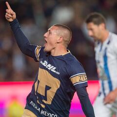 Pumas vence al Pachuca con doblete de Nicolás Castillo