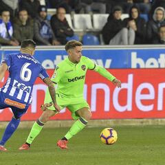 Alavés - Levante: resumen, goles y resultado