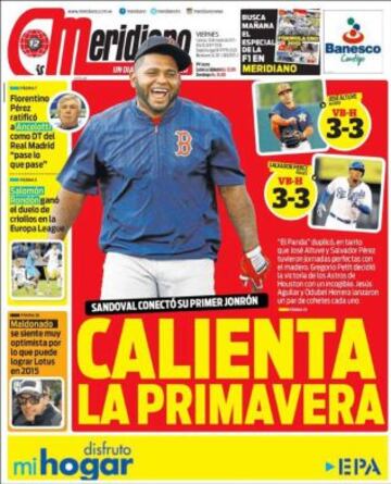 Portadas de la prensa deportiva