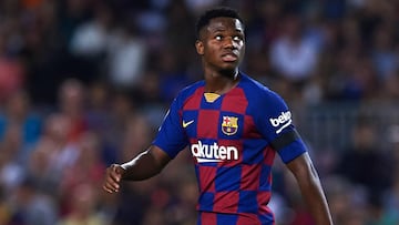Ansu Fati: Barça star misses out on Spain squad over FIFA issue