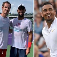 Murray olvida su polémica con Verdasco y Kyrgios lanza otra pulla al español