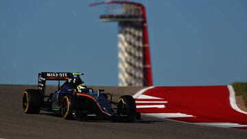 Mal día para 'Checo' Pérez y Esteban Gutiérrez en Austin