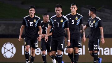 Argentina golea a Guatemala en la noche de los debuts