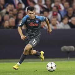 Hirving Lozano y Edson Álvarez, titulares en el Ajax vs Napoli