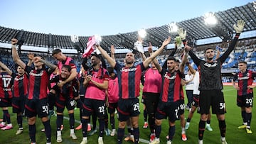 Jugadores del Bolonia